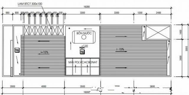 Thiết kế nhà ống đẹp 5x15m 2 tầng đơn mà đẹp mắt