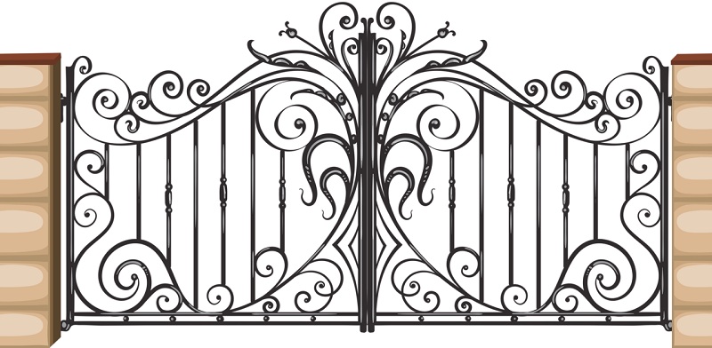112 Mẫu cửa cổng hàng rào sắt mỹ thuật đẹp giá rẻ đầy tính nghệ thuật