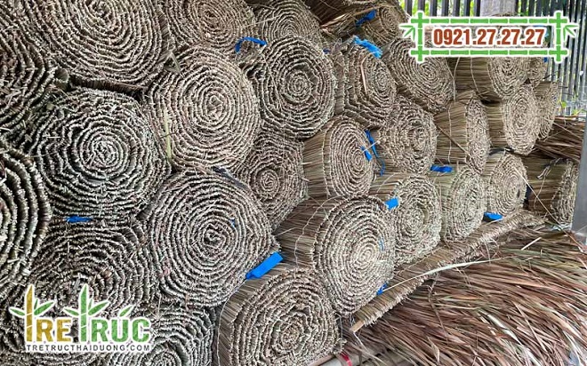 Bán cỏ tranh lợp mái nhà giá rẻ tại TPHCM - Tre Trúc Thái Dương