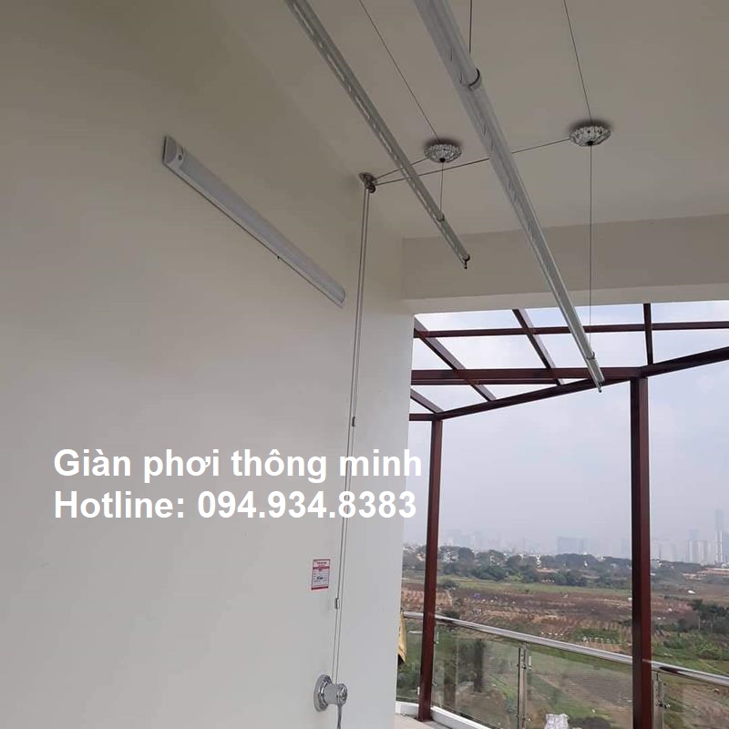 Gọi thợ lắp đặt giàn phơi thông minh tại hà nội