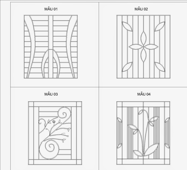 Kinh nghiệm thiết kế mẫu hoa sắt cửa sổ đẹp kèm báo giá