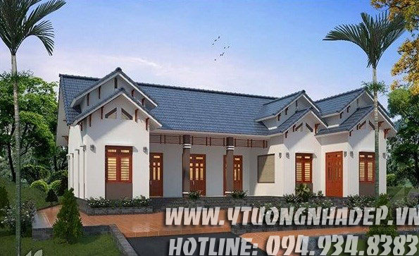 Mẫu nhà vườn đẹp nhất việt nam năm 2017