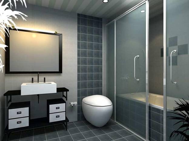 Những mẫu thiết kế thi công nội thất phòng tắm nhỏ đẹp | Giải pháp thi công