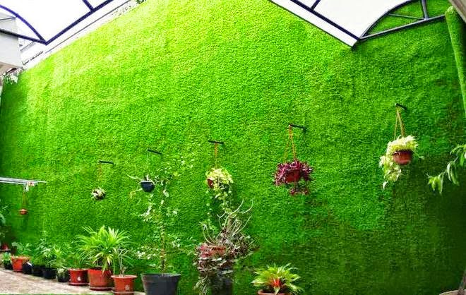 Sử dụng cỏ nhựa trong trang trí nội ngoại thất