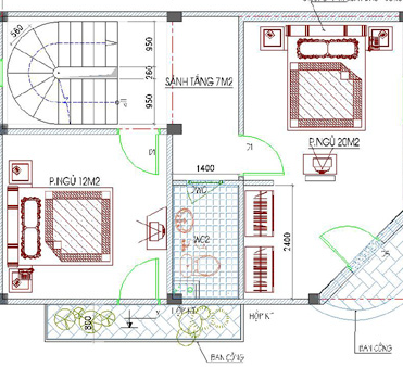 Giới thiệu thiết kế nhà 3 tầng 8x10m đẹp khó cưỡng