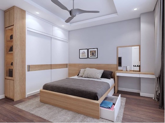Cách thiết kế phòng ngủ chung cư đẹp và công năng nhất