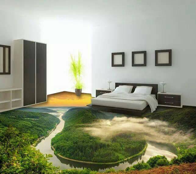 Tranh gạch 3d phong cảnh ốp tường trang trí phòng khách phòng ngủ giá rẻ