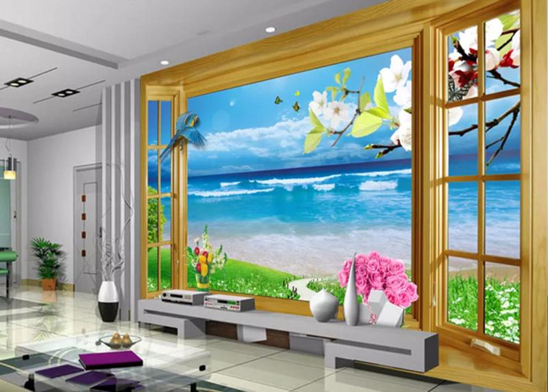 Ứng dụng gạch tranh 3d trong thiết kế nội thất nhà đẹp